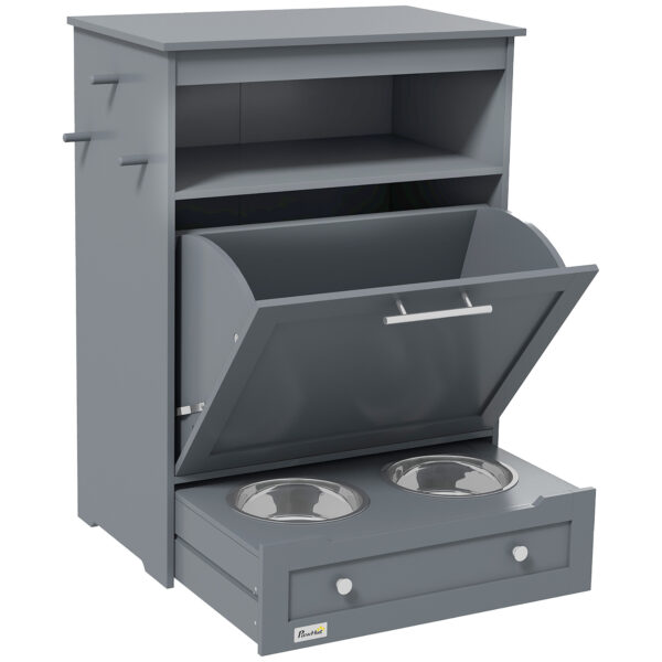 PawHut Pet Feeder Station - Image 4