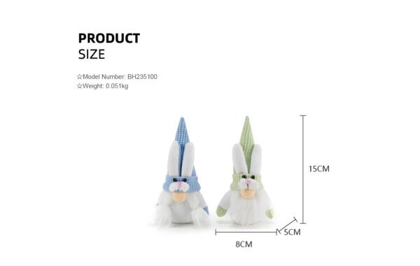 Easter Decoration Supplies Faceless Doll Ground Doll - Image 9