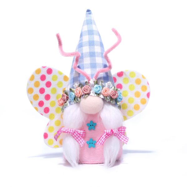 Easter Butterfly Faceless Doll Rudolf Doll Ornaments Decoration - Image 7