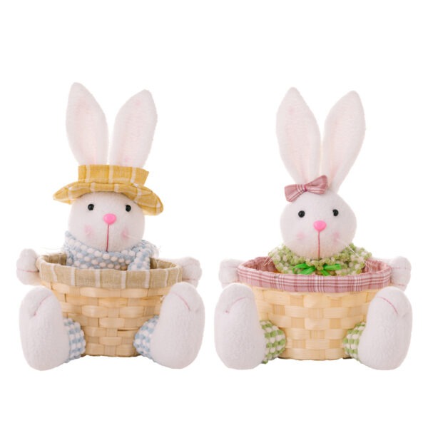 Cartoon Cute Easter Rabbit Decorative Doll - Image 4