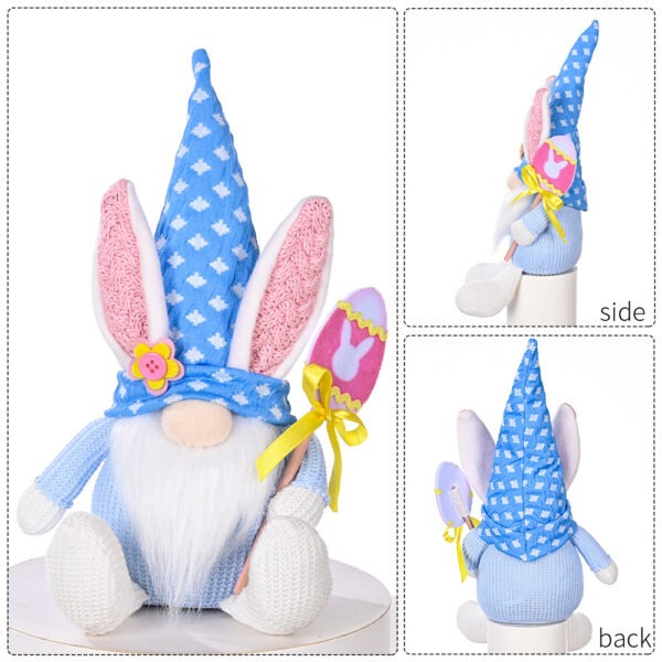 Creative Easter Decoration Bunny Doll Ornament - Image 7