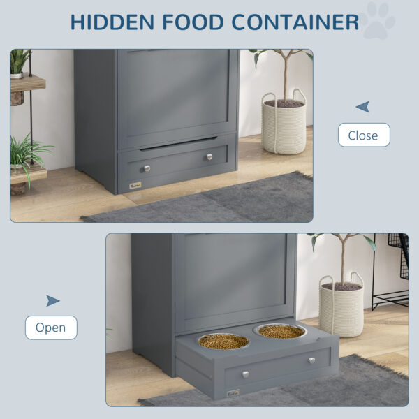 PawHut Pet Feeder Station - Image 6