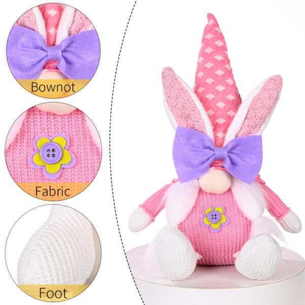 Creative Easter Decoration Bunny Doll Ornament - Image 6