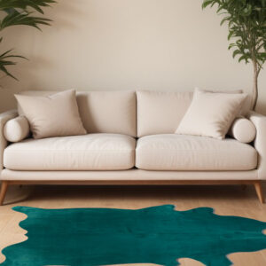 72" X 84" Verde Cowhide - Rug