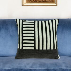 18" X 5" X 18" Transitional Multi Colored Pillow Cover With Poly Insert