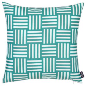 18"X18" Memphis Printed Decorative Throw Pillow Cover