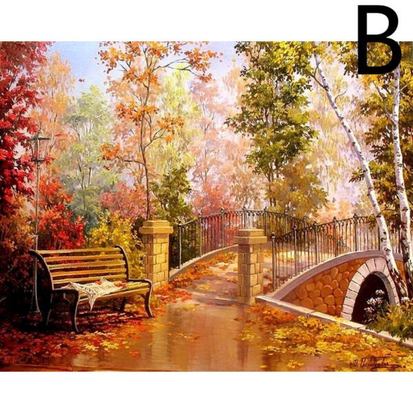 Set Oil Painting Adult DIY Kit By Number - Image 6