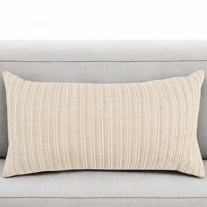 14" X 14" Natural Cotton Blend Pillow