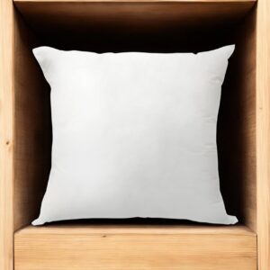 22" White Throw Pillow Insert