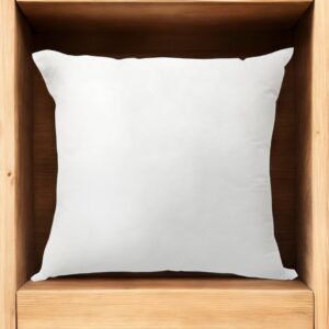 26" White Throw Pillow Insert