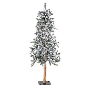 Heavy Flocked Alpine Tree, 6ft