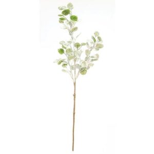Snowy & Glittered Eucalpytus Spray, 32"