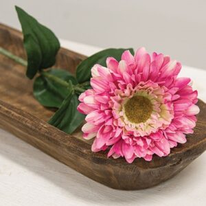 Pink Gerber Daisy Stem - 23.5"