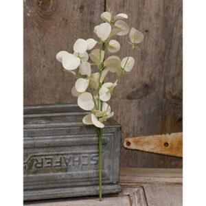 Foamy Silver Dollar Pick, Cream, 16"