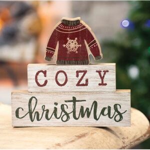3/Set, Cozy Christmas Sweater Stackers