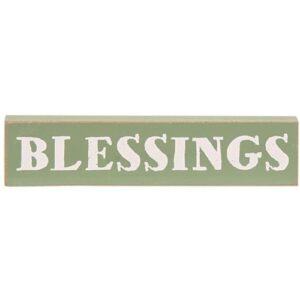 3/Set, Autumn Blessings Pumpkin Stacked Blocks
