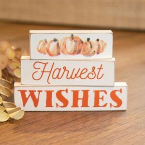 3/Set, Harvest Wishes Blocks