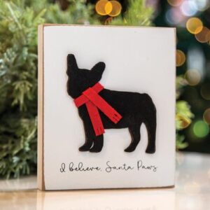 I Believe, Santa Paws Frenchie Block