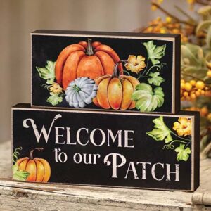 2/Set, Welcome to Our Patch Stacking Blocks