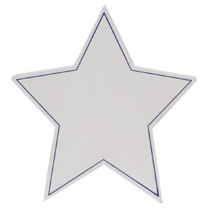 3/Set - Wooden Americana Star Accents