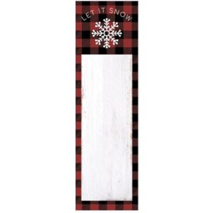 Let It Snow Long Notepad