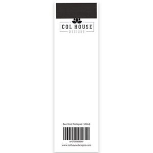 Bee Kind Long Notepad
