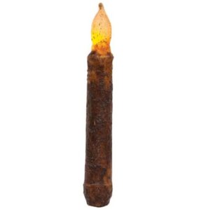 4/Pkg, Burnt Mustard Timer Tapers