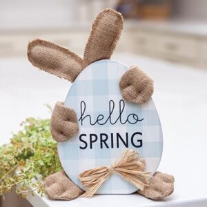 Hello Spring Huggy Bunny Sitter