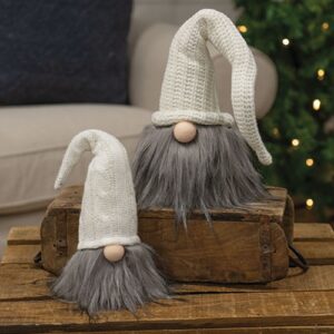 Medium Plush Santa Gnome w/Cream Hat