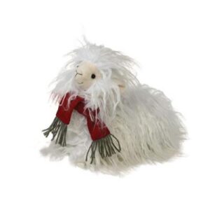 Laying Plush Furry Llama