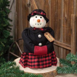 Holly Snowwoman Doll