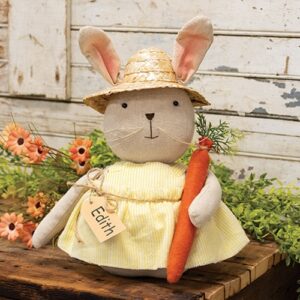 Edith Bunny Doll w/Carrot