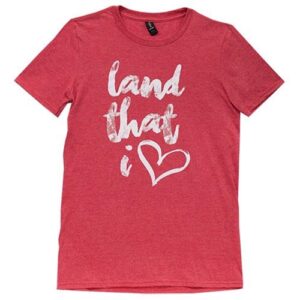 Land That I Love T-Shirt, Heather Red, Medium