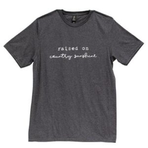 Country Sunshine T-Shirt, Heather Dk. Gray, Small