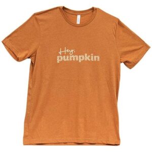 Hey Pumpkin T-Shirt, Heather Autumn, Small
