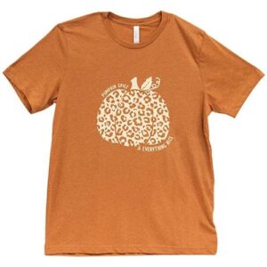 Pumpkin Spice Everything Nice T-Shirt, Heather Autumn, XXL