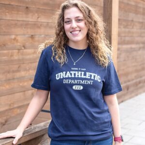 Unathletic Department T-Shirt - Navy - Medium
