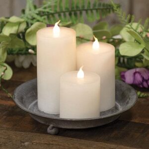 White Timer Pillar, 2.5"