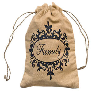 Family Muslin Bag