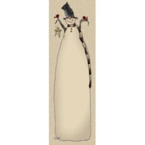 Believe Snowman Long Notepad