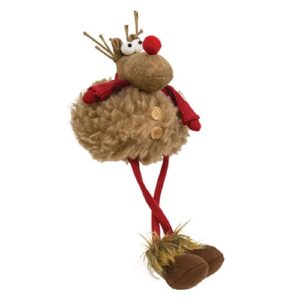 Sitting Fuzzy Plush Moose