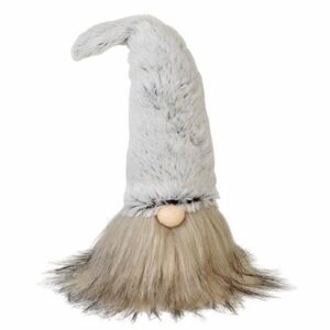 Gnome With Gray Fur Hat