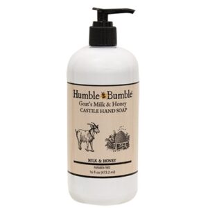 Warm Vanilla Goat's Milk & Honey Castile Hand Soap, 16 fl oz.