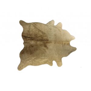 5' X 7' Taupe Cowhide Area Rug
