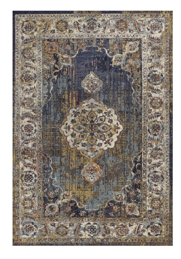 7' X 10' Navy Blue Area Rug - Image 2