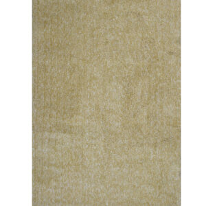 8' X 11' Yellow Heather Indoor Shag Rug
