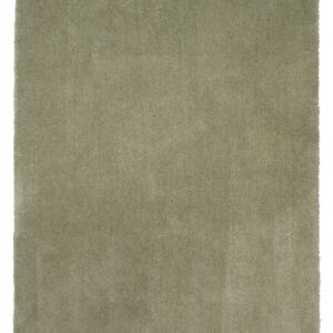 8' X 11'  Solid Color Sage Green Shag Area Rug