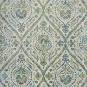 9' X 13'  Polypropylene Ivory Or Teal Area Rug