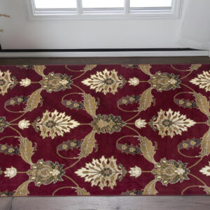 3' X 5' Red Area Rug