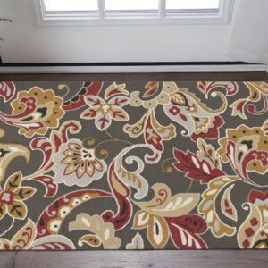 3' X 5' Taupe Hand Tufted Area Rug